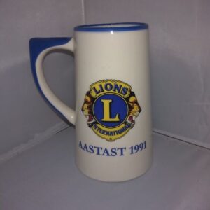 Portselanist õllekann,Lions Club (Y)