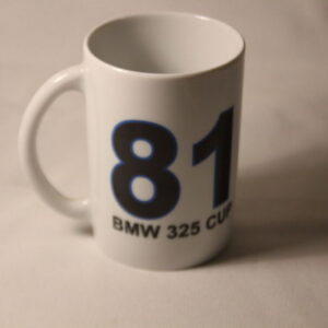 Portselanist tass kollektsiooni. BMW 325 cup (Y)