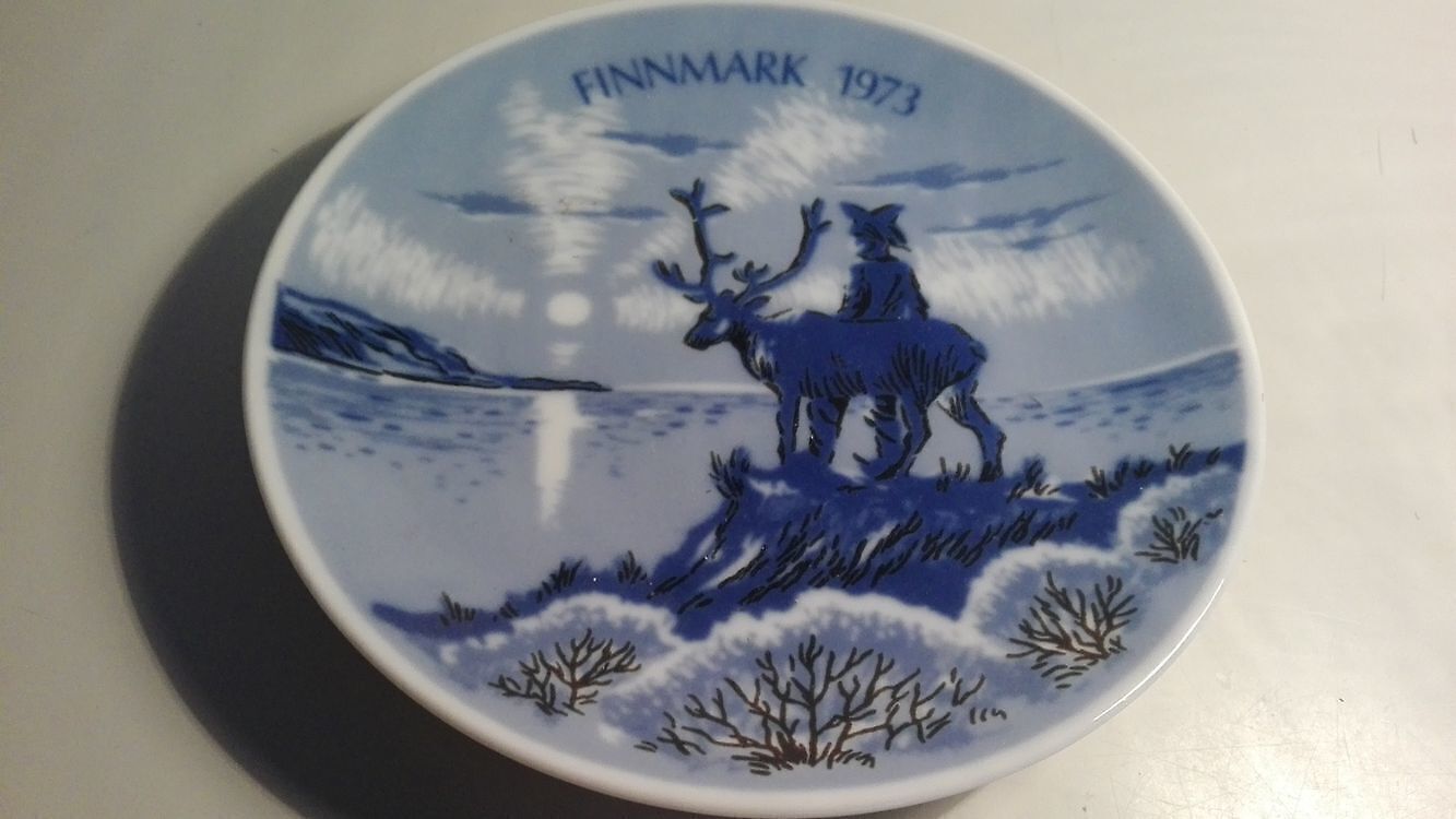 Portselanist seinataldrik,Finmark 1973 (Y)