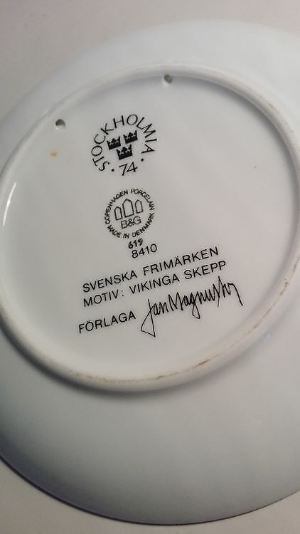 Portselanist seinataldrik,1974 (Y) - Image 3