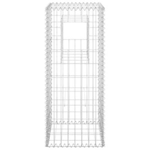 Metallist gabioonkorv 40 x 40 x 100 cm