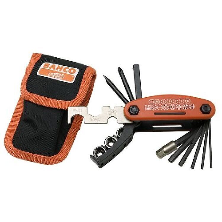 Bahco BKE850901 jalgratta multitööriist, 17 funktsiooni
