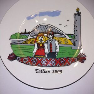 Portselanist seinataldrik Tallinna lauluväljak 2009 (Y)