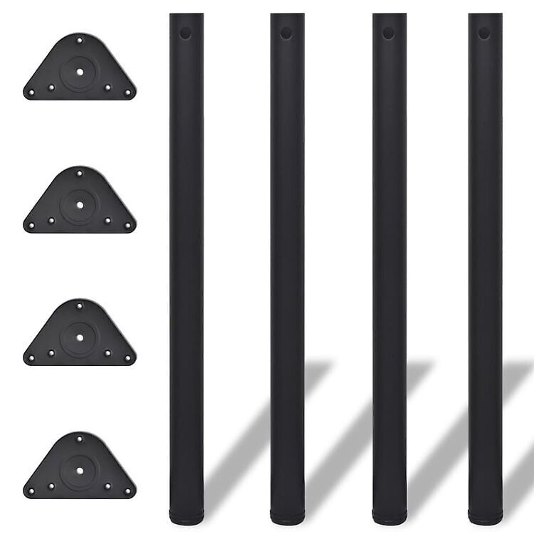 Reguleeritava kõrgusega lauajalad 4 tk, 870mm
