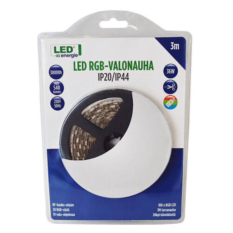 Led valguskett, 30 W, 600lm, 3000K, 3m,Led Energie - Image 2