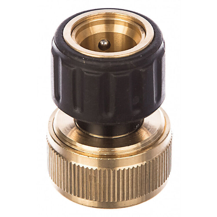 Kärcheri vooliku üleminek,messing 3/4", AQUA STOP