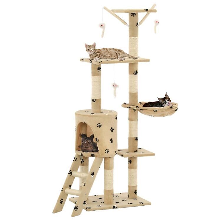 Ronimis-,kraapimispuu kassile, h-138 cm