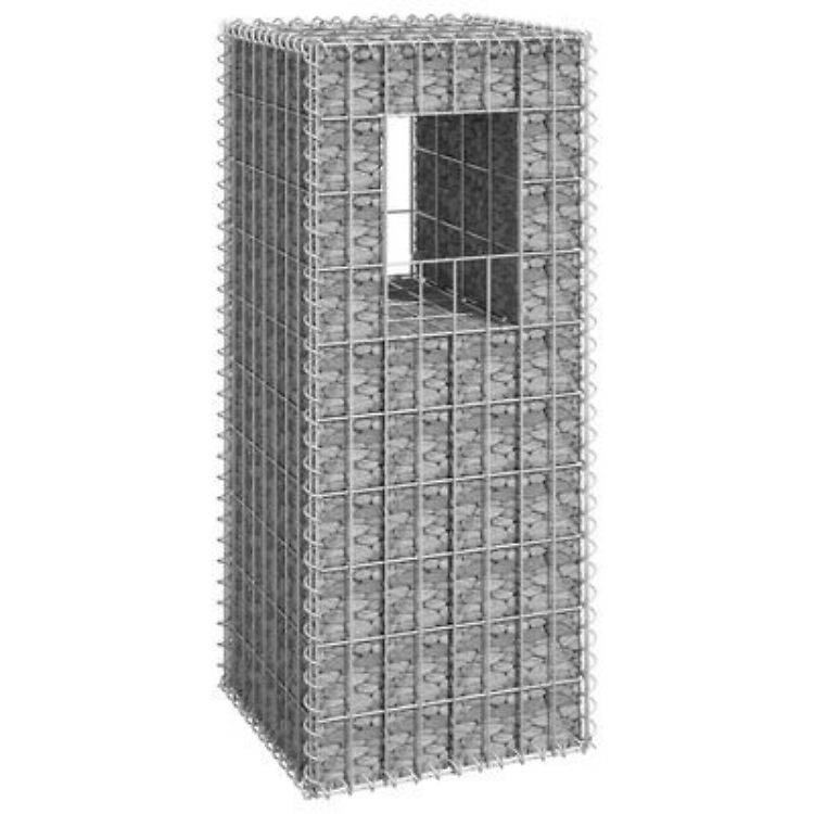 Metallist gabioonkorv 40 x 40 x 100 cm - Image 3