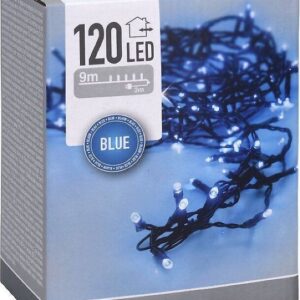 Jõulutuled-valguskett,120 Led, 9m, blue