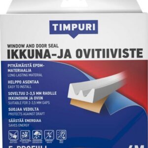 Akna- ja uksetihend Timpuri E-profiil