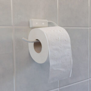 Pisla Jutta Wc-paberi hoidja, valge,alumiinium