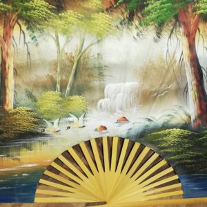 Suur Malaisia käsitööna valminud seinapannoo, 154 × 90 cm,vol2