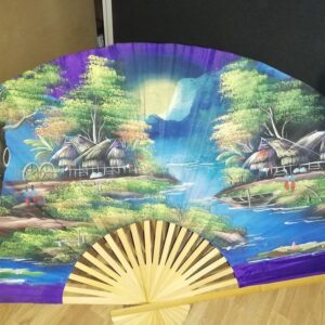 Suur Malaisia käsitööna valminud seinapannoo, 154 × 90 cm,vol1