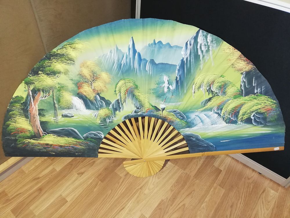 Suur Malaisia käsitööna valminud seinapannoo, 154 × 90 cm,vol4 - Image 2