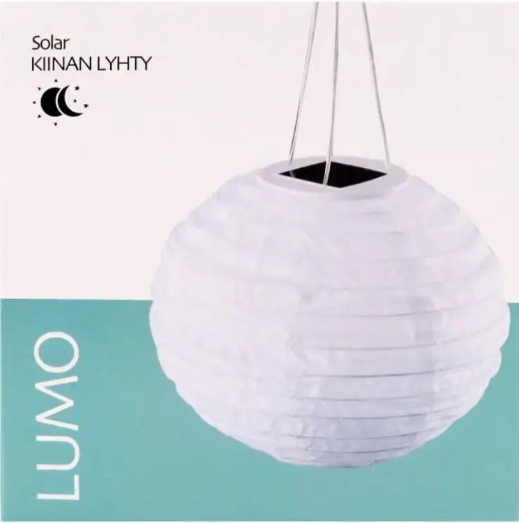 Lumo päikesepatareiga rippuv aialatern, 20 × 20 × 39 cm - Image 2