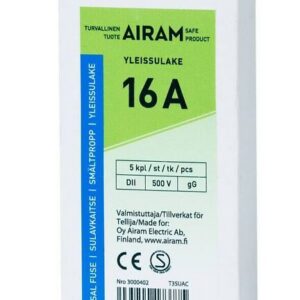 Sulavkaitse DII ,16A , 500V,5tk