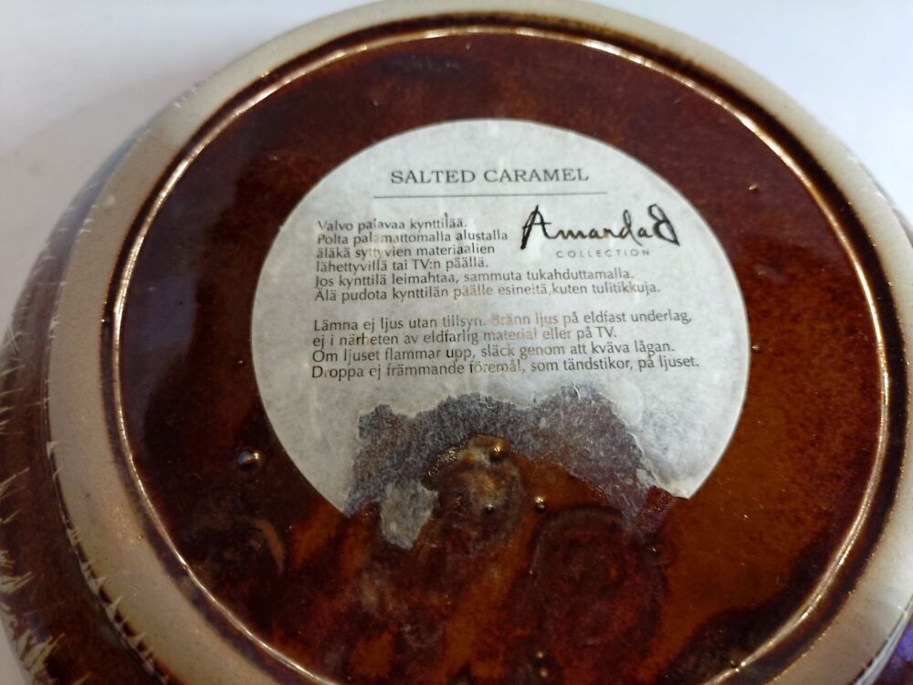 Amanda B Collection suurem küünlaalus,Salted Caramel (Y) - Image 6