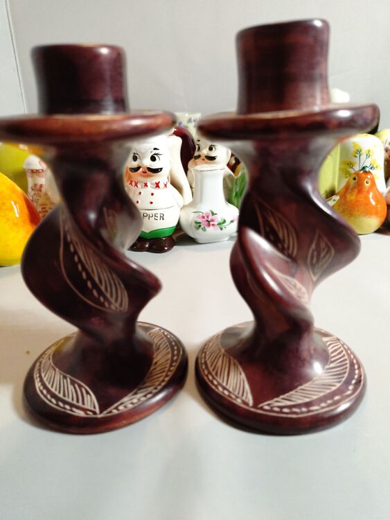 Vintage küünlajalgade komplekt (Y)