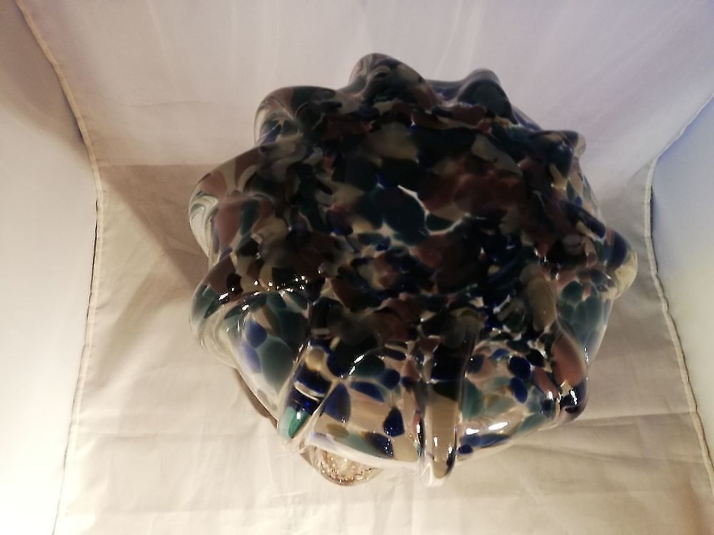 Värvilisest klaasist suurem uhke vaas, h-32,5 cm (Y) - Image 3
