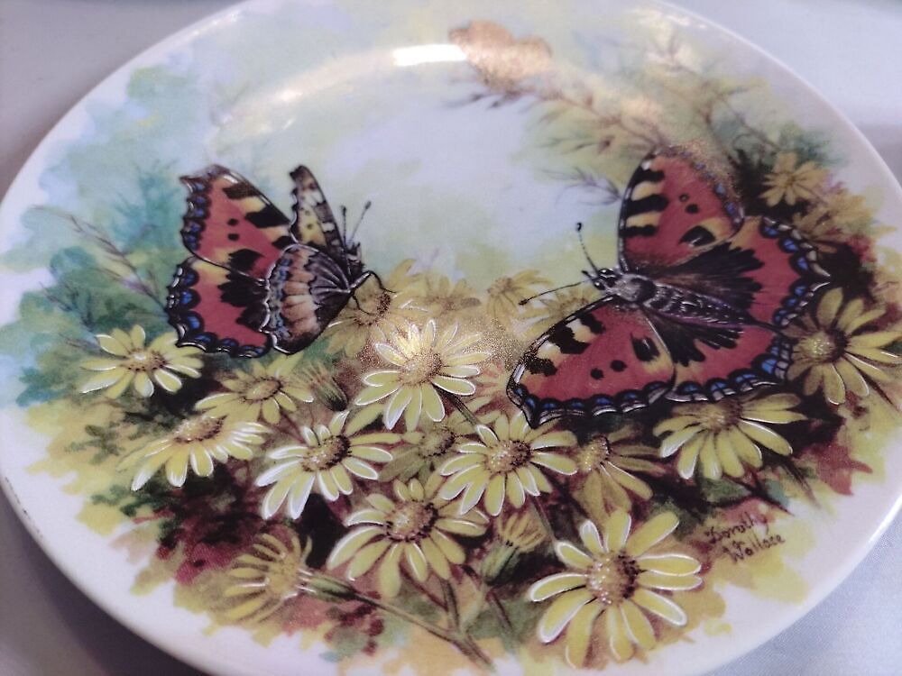 Portselanist seinataldrik. Butterfly kingdom (Y) - Image 3