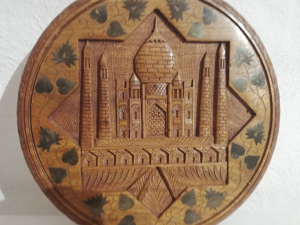 Puidus seinataldrik/kaunistus, Taj Mahal (Y)