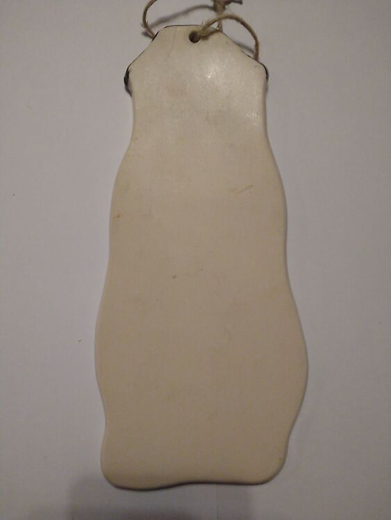 Vintage lumememme kujuline riputatav seinakaunistus, 21,5 cm - Pilt 3