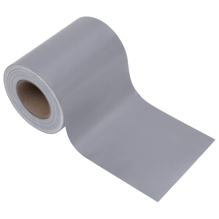 Aia privaatsuskate, 4 tk, PVC 35 x 0,19 m, matt helehall - Image 2