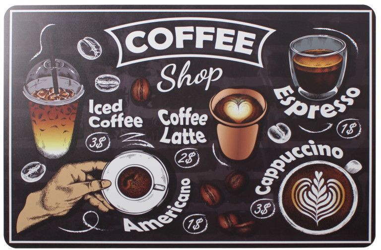 Lauamatt-taldrikualus,coffee - Pilt 2