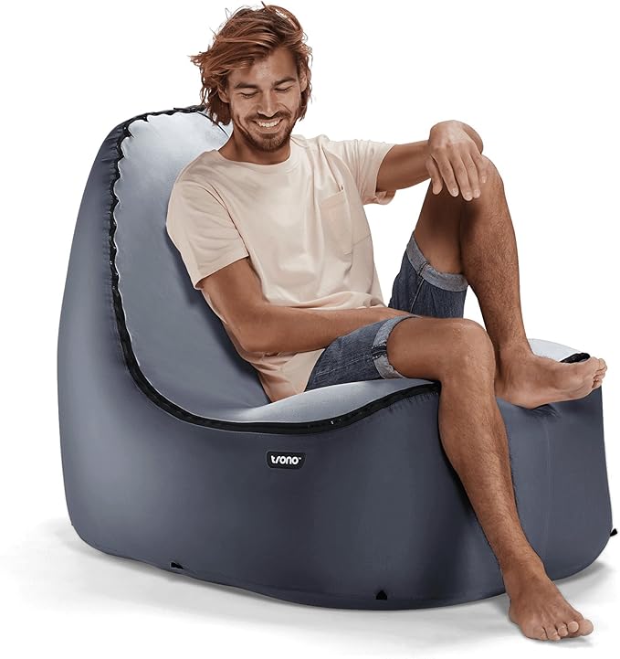 Campingu-lebotool-õhk tugitool, max 150 kg,Trono - Image 6