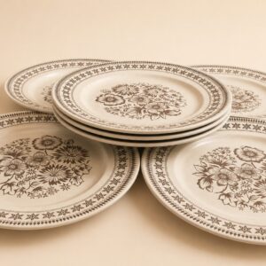 Country Lane vintage taldrikud, 7 tk, Ø 22,5 cm