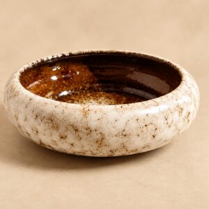 Amanda B Collection suur küünlaalus „Salted Caramel” – 19 cm