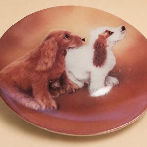 Seltmann Weiden Bavaria portselanist seinataldrik,koerad, d 19 cm