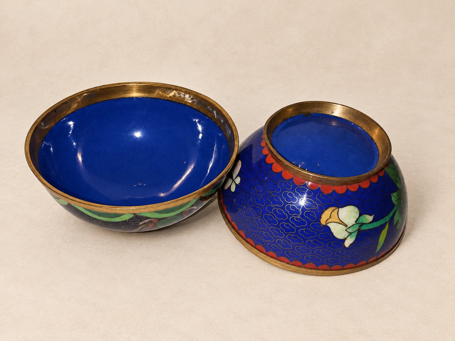 Vintage Hiina cloisonné karp draakonimotiiviga - Pilt 2