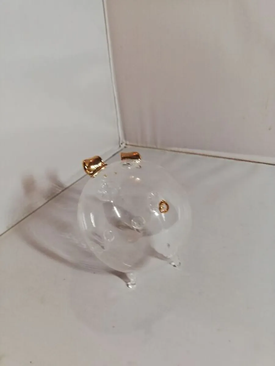 Vintage Scancrystal Estonia klaasist sea kujuline õlilambi anum, 1990. aastad - Pilt 6