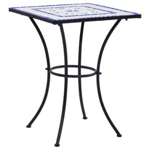 Mosaiikmustriga laud , 60 cm, keraamika ja metall