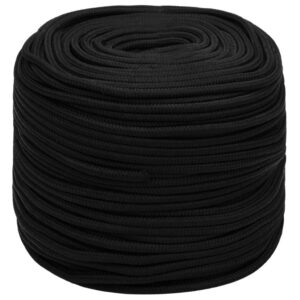 Polüesterköis, must, 10 mm, 100 m