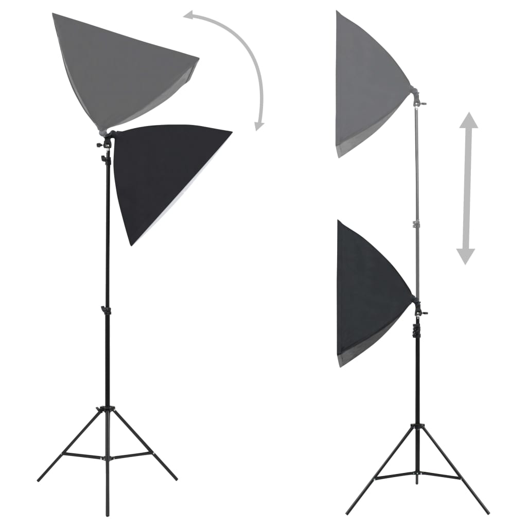 Fotostuudiokomplekt valgustuse ja reflektoriga - Image 3