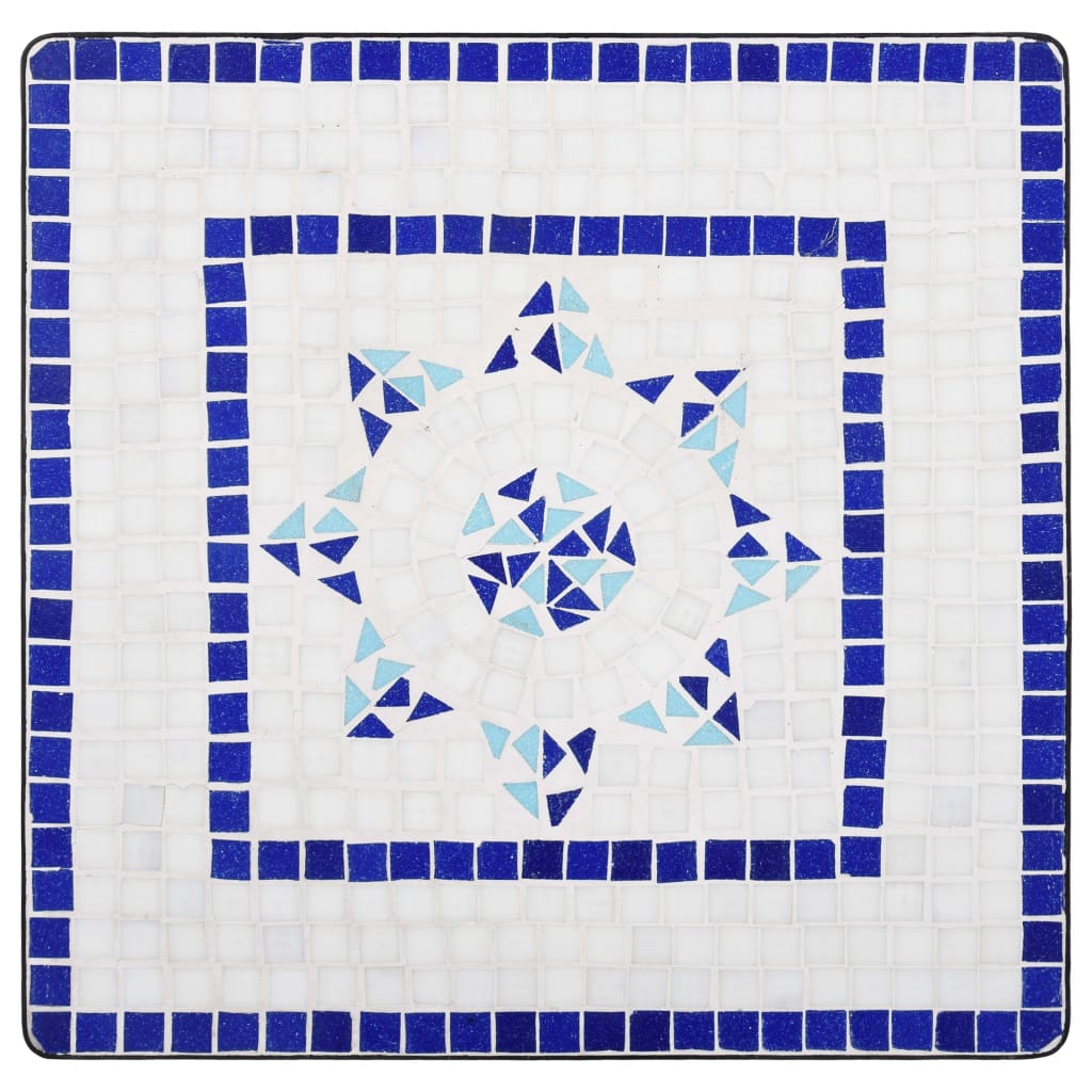 Mosaiikmustriga laud , 60 cm, keraamika ja metall - Pilt 6