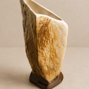 Lapin Savi „Rock” suur keraamiline vaas – Kauko Ruokamo, Soome – 26 cm