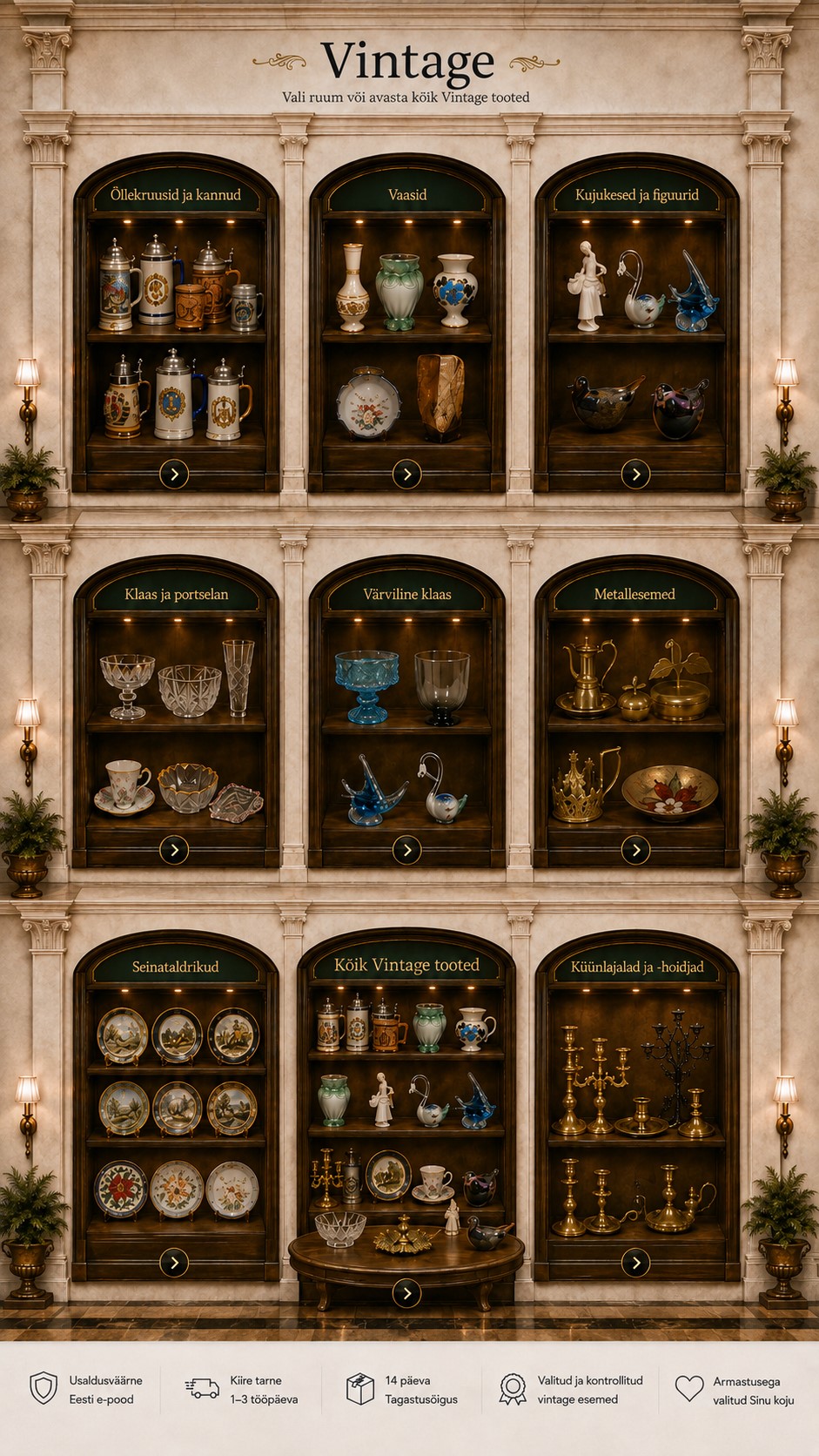 REDO Vintage kategooriad