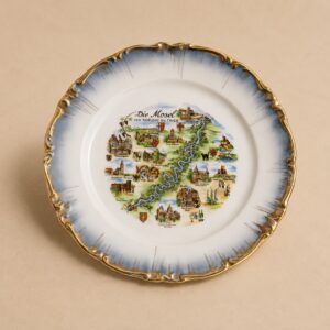 Winterling Schwarzenbach Bavaria vintage seinataldrik „Die Mosel – von Koblenz bis Trier“